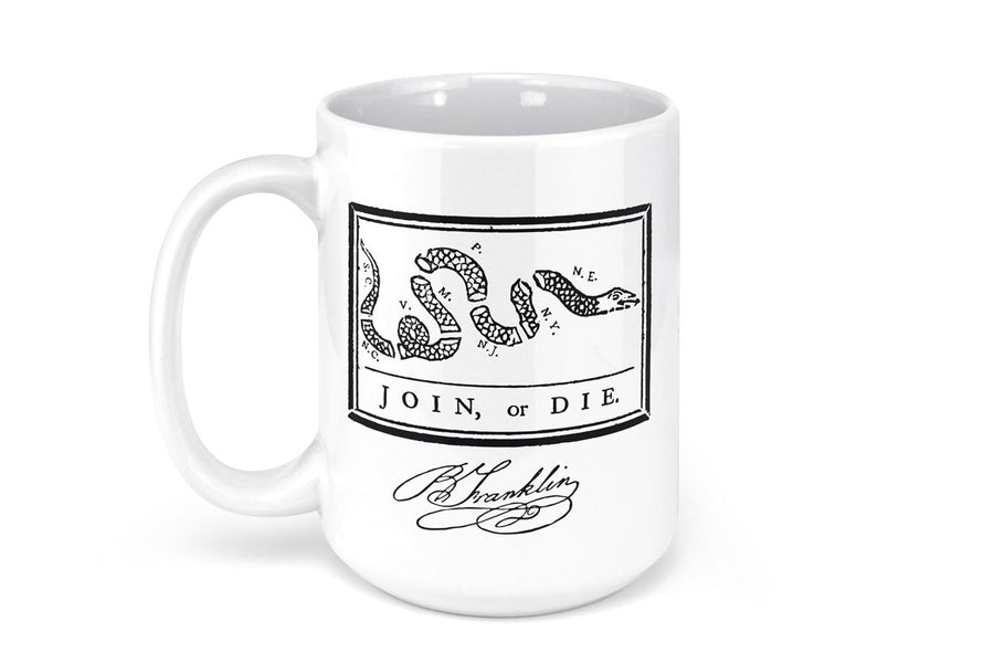 Join or Die - 15 oz Ceramic Mug