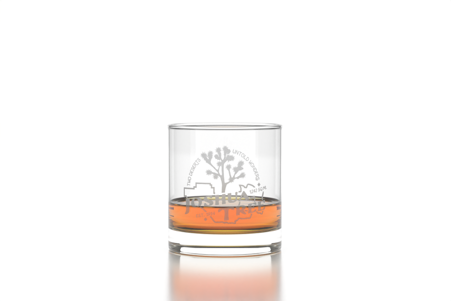 Joshua Tree Rocks Glass