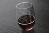 Madison WI Map Stemless Wine Glass