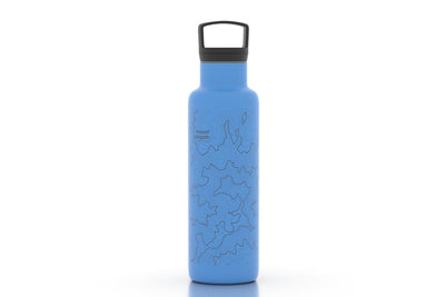 Topography Map 21 oz Insulated Hydration Bottle