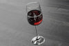 Napa Valley Region Map Stemmed Wine Glass