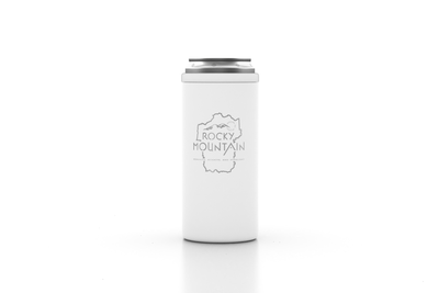 Rocky Mountain Insulated 12 oz Slim Can Cooler