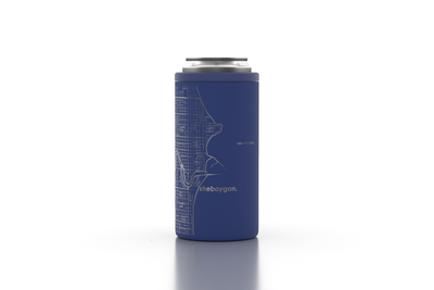 Home Town Map Insulated 16 oz Tall Can Cooler