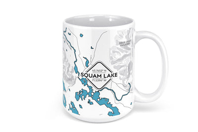 Lake Maps - 15 oz Ceramic Mug