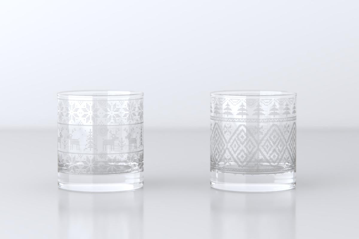 Sweater Rocks Glasses - Set of 2