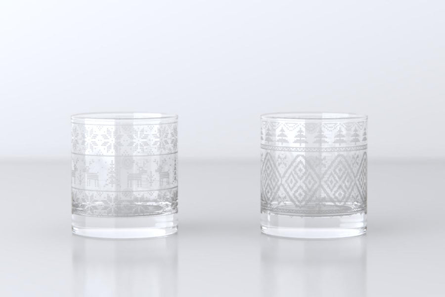 Sweater Rocks Glasses - Set of 2
