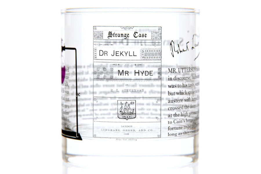 Dr Jekyll and Mr Hyde - Stevenson Rocks Glass