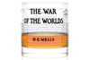 The War of the Worlds - H.G. Wells Rocks Glass