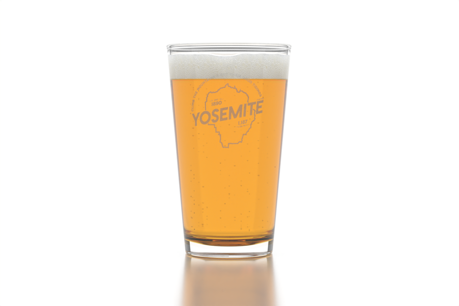 Yosemite Pint Glass