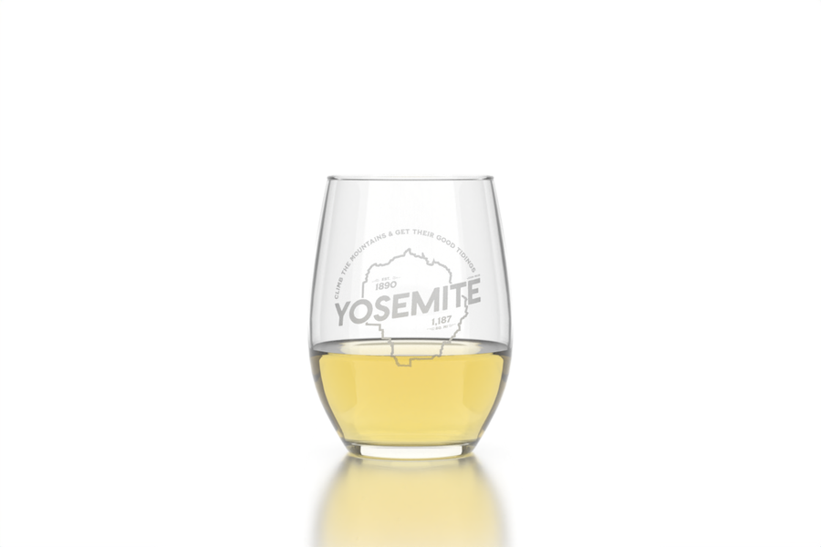 Yosemite Stemless Wine Glass